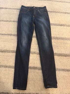American Eagle Outfitters Dark Blue Skinny Jeans